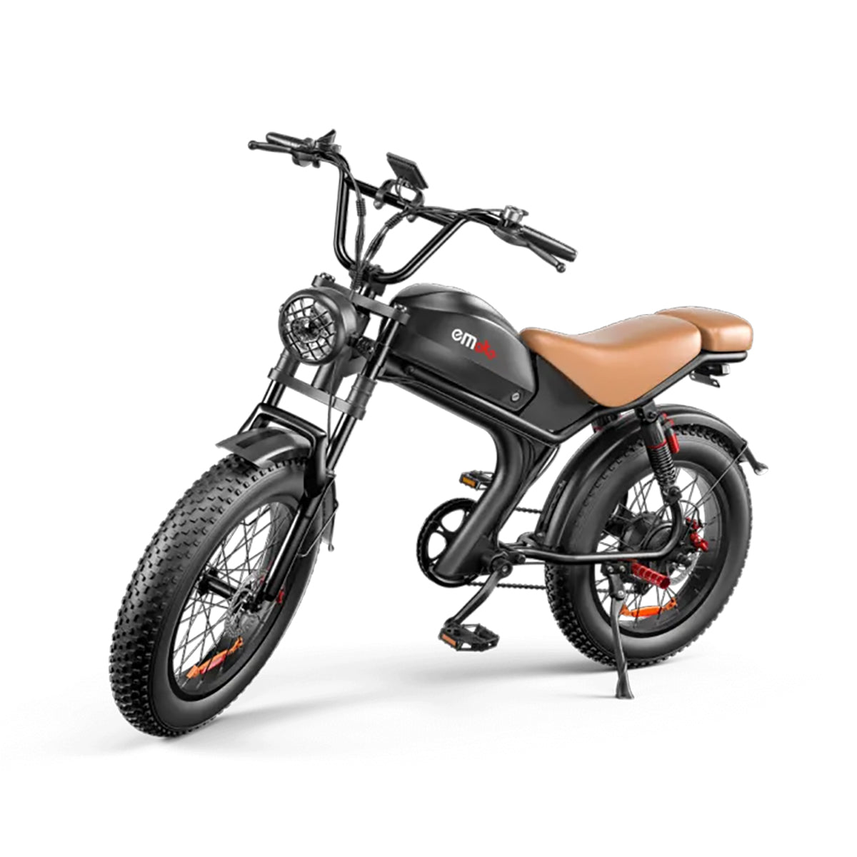 Emoko C93 Electric Bike | E-Bike | 1000W Motor | 20 inch tyre | Max Speed 50km | Image 2 | Brown Color